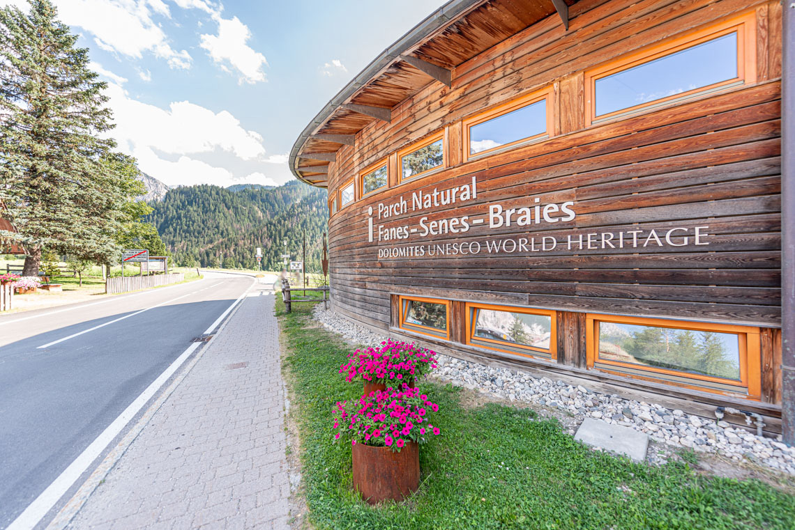 Centro Visite Parco Naturale Fanes Sennes Braies a San Vigilio di Marebbe