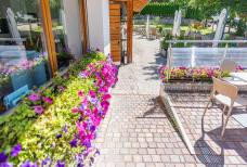 Hotel Monte Paraccia - Diese externe Rampe zur Terrasse führt zum Speisesaal und zur Rezeption