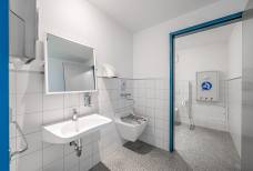 Nationalparkhaus aquaprad - Toilette im ersten Stock