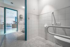 Nationalparkhaus aquaprad - Toilette im ersten Stock