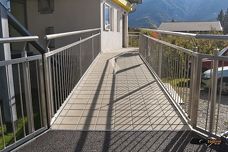 Seilbahn Unterstell Naturns - Rampe