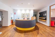 Hotel Sonnenhof - Rezeption und Lounge