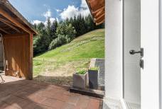 Ganis Resort - Percorso di accesso dall’area SPA alla sala relax al 1° piano della casa delle saune