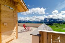 Alpenhotel Panorama: Terrasse Suite Panorama