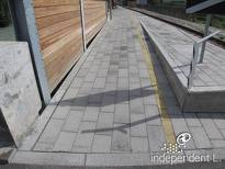 Stazione di Ciardes: Rampa