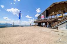 Cabinovia Ortisei - Furnes - Seceda: Terrazza stazione a monte