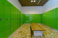 Hallenbad Balneum - Umkleidebereich Sauna