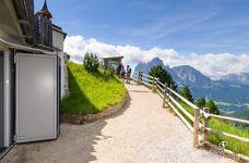 Kabinenbahn Col Raiser - Zugangsrampe Bergstation