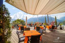 Freibad Schenna - Terrasse