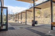 Bahnhof Percha - Zugangsweg vom unteren Parkplatz