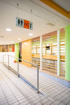 Hallenbad Bozen - Rampe