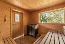 Sauna finnlandese all'aperto