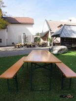 Südtiroler Landesmuseum für Volkskunde in Dietenheim - Terrasse