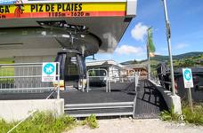Kabinenbahn Piz de Plaies - Empfohlener Zugangsweg