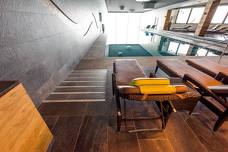 Alpin & Relax Hotel Das Gerstl: Rampa per la piscina coperta