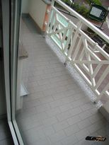 Apparthotel Central - Balkon